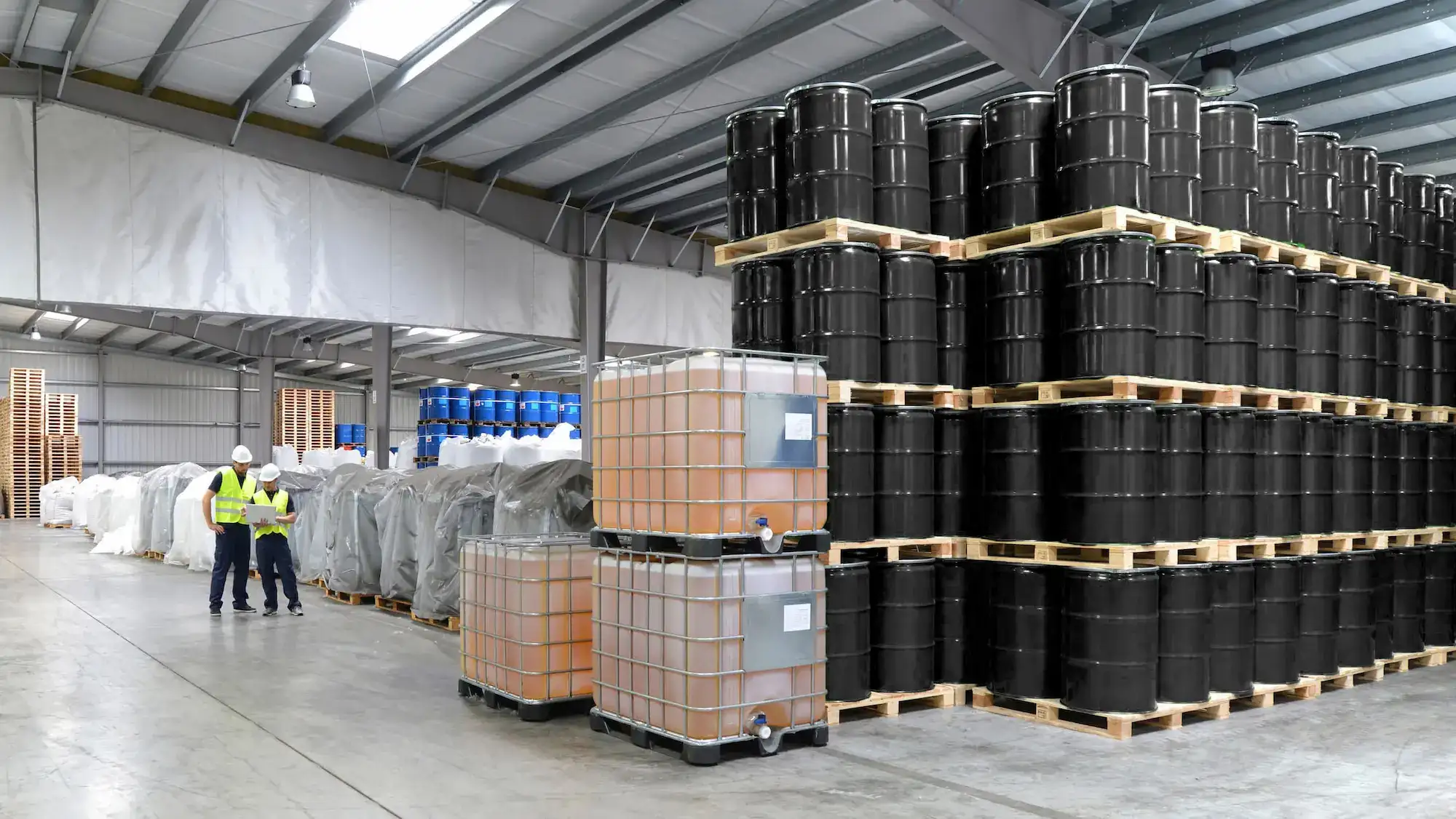 A relevant stock photo of chemical supplier in a typical setting.