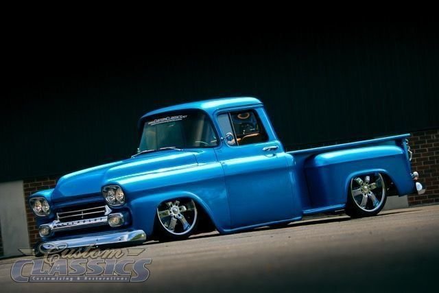 A relevant stock photo of chevrolet 3100 custom in a typical setting.