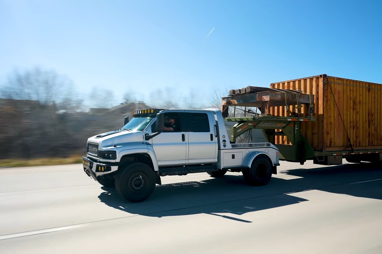 A relevant stock photo of chevy kodiak custom in a typical setting.