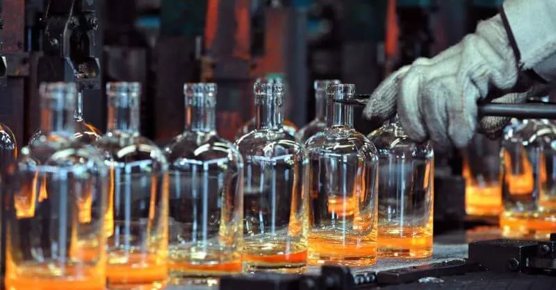 A relevant stock photo of China Glass Bottle Manufacturers in a typical setting.