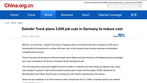 Daimler Truck plans 5,000 job cuts in Germany to reduce cost - bharatbenz truck company