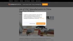List of CNC Manufacturers in China: Our Top 10 Picks - cnc manufacturer