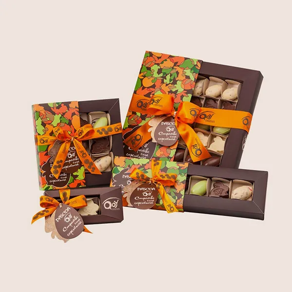 A relevant stock photo of chocolate box custom in a typical setting.