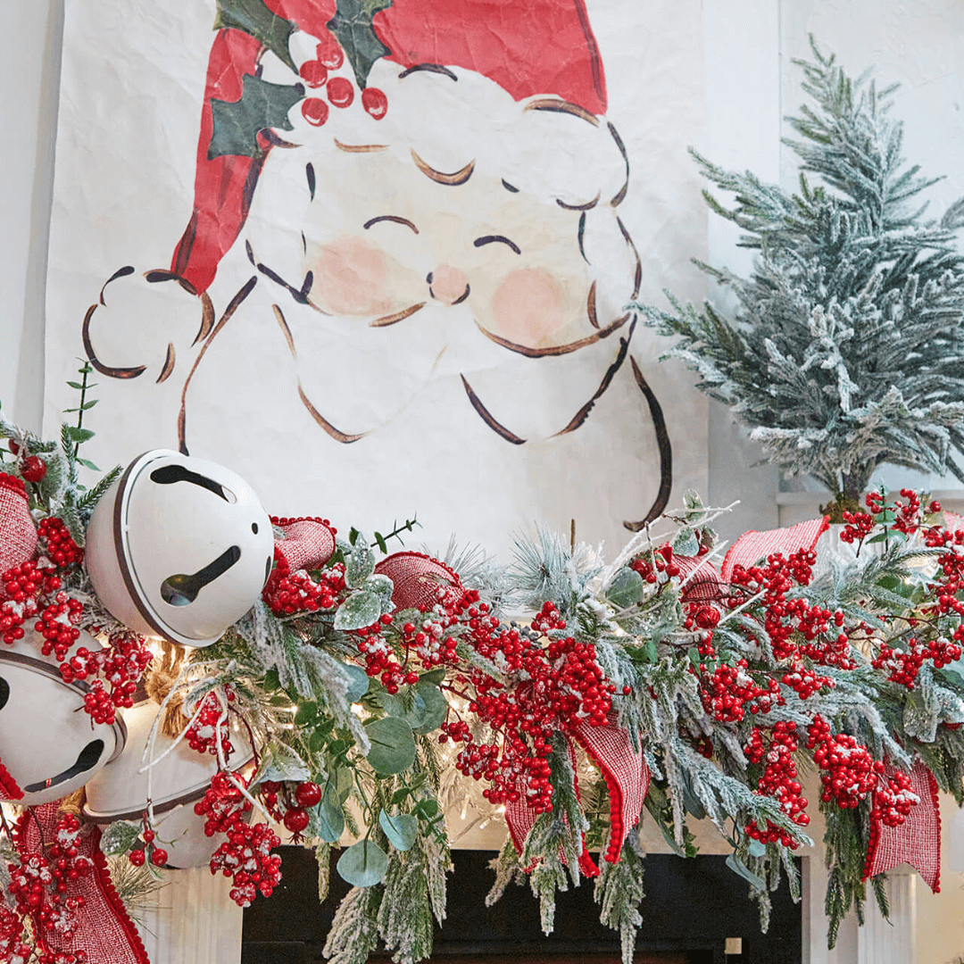 A relevant stock photo of christmas decoration supplier in a typical setting.