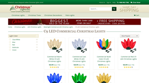 C9 LED Commercial Christmas Lights - c9 christmas lights bulk