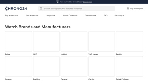 Watch Brands From Around the World on Chrono24 - watch manufacturer