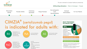 HCP - CIMZIA Solutions - cimzia manufacturer