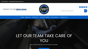 Express Graphics - Printing & Promotional Products | Cincinnati, OH - HOME - express-graphics manufacturer website