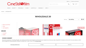 wholesale 20 - CineStill Film - film bulk