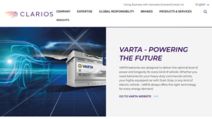VARTA | Clarios - varta battery factory