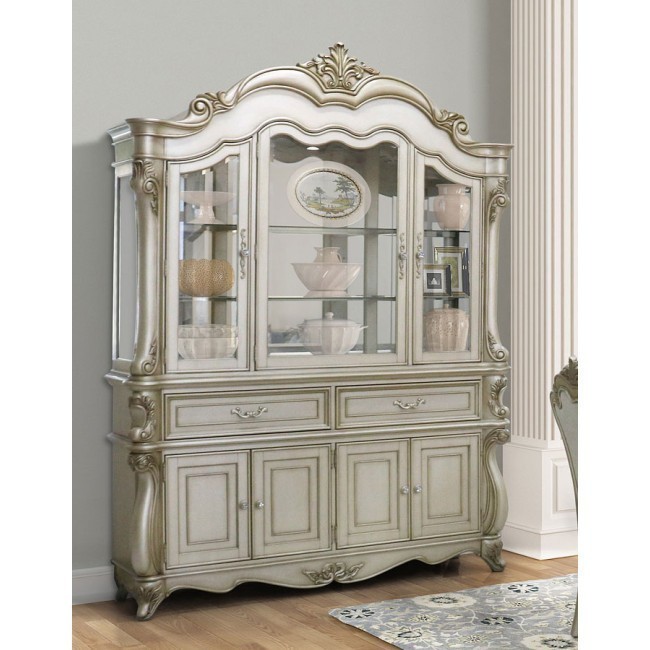 A relevant stock photo of classic furniture china in a typical setting.