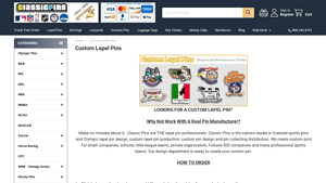 Custom Lapel Pins - Lapel Pin Manufacturing - Classic Pins - pin manufacturer
