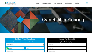 Rubber Flooring Tiles Manufacturer & Supplier Ahmedabad, India - rubber tiles factory