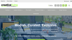 Creative Living: Modern Outdoor Décor And Features In Denver - modern outdoor furniture company