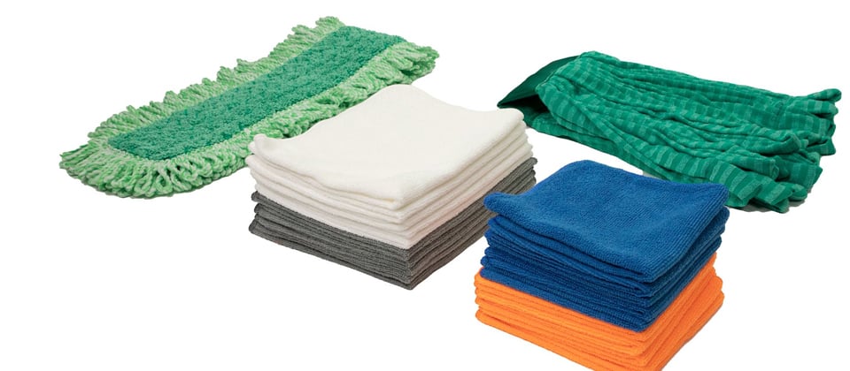 A relevant stock photo of cleaning cloth supplier in a typical setting.