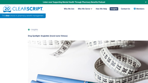 Drug Spotlight: liraglutide (brand name Victoza) - ClearScript - victoza manufacturer