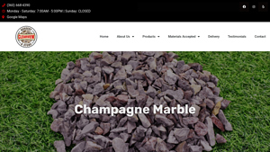 Champagne Marble - Clearview Nursery - marble bulk