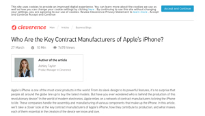 Who Are the Key Contract Manufacturers of Apple's iPhone? - apple manufacturer company