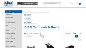 OEM Automotive Wiring Connector Terminals - Clips & Fasteners - electrical connector factory