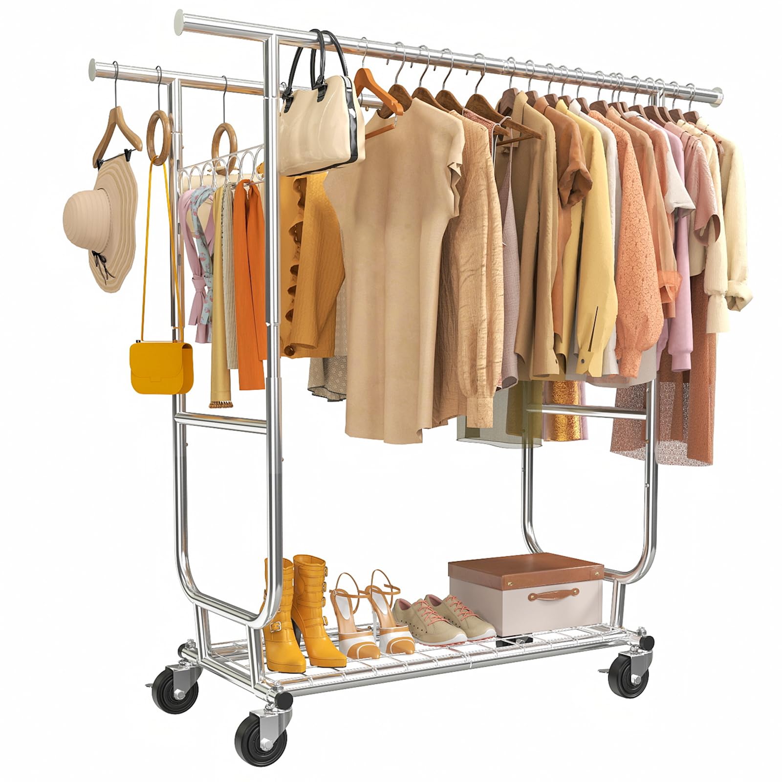 A relevant stock photo of clothes rack manufacturer in a typical setting.