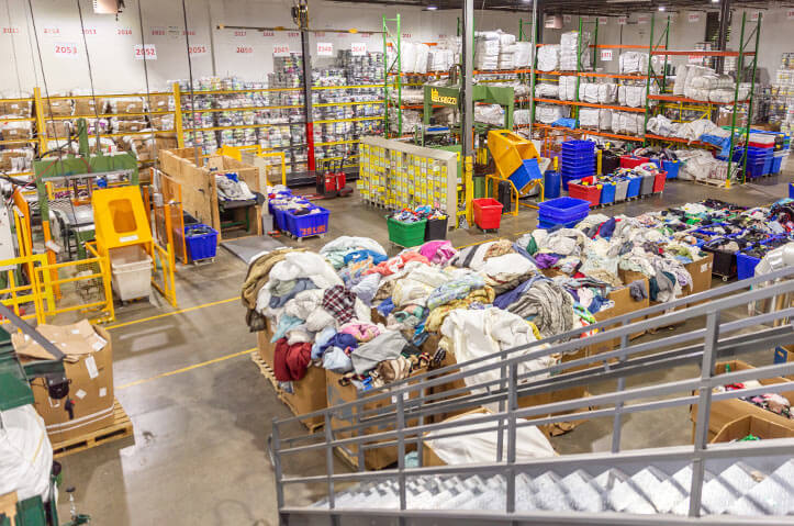 A relevant stock photo of clothes supplier in a typical setting.