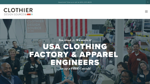 Clothier Design Source - clothing designer manufacturer
