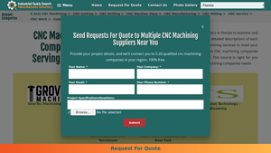 Florida - CNC Machining Companies - CNC Manufacturing Companies