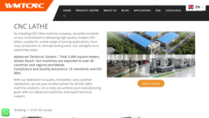 WMT CNC Lathe - cnc lathe machine factory