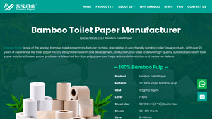 Bamboo Toilet Paper Manufacturer - toilet paper manufacturer
