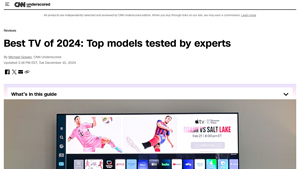Best TV of 2024: Top models tested by experts - CNN - best tv manufacturer