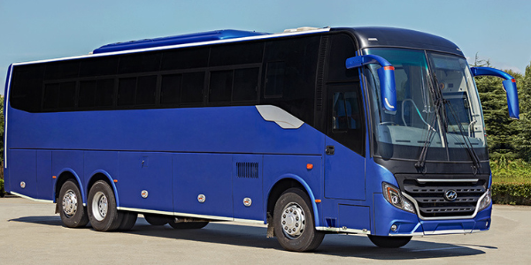 A relevant stock photo of coach bu manufacturer in a typical setting.
