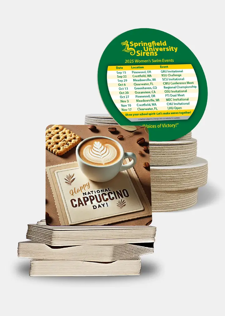 A relevant stock photo of coaster manufacturer in a typical setting.