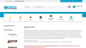 CR1616 Battery | Coin Cell Battery | Microbattery - Cochlear Batteries - cr1616 bulk