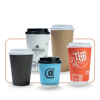 A relevant stock photo of coffee cup supplier in a typical setting.