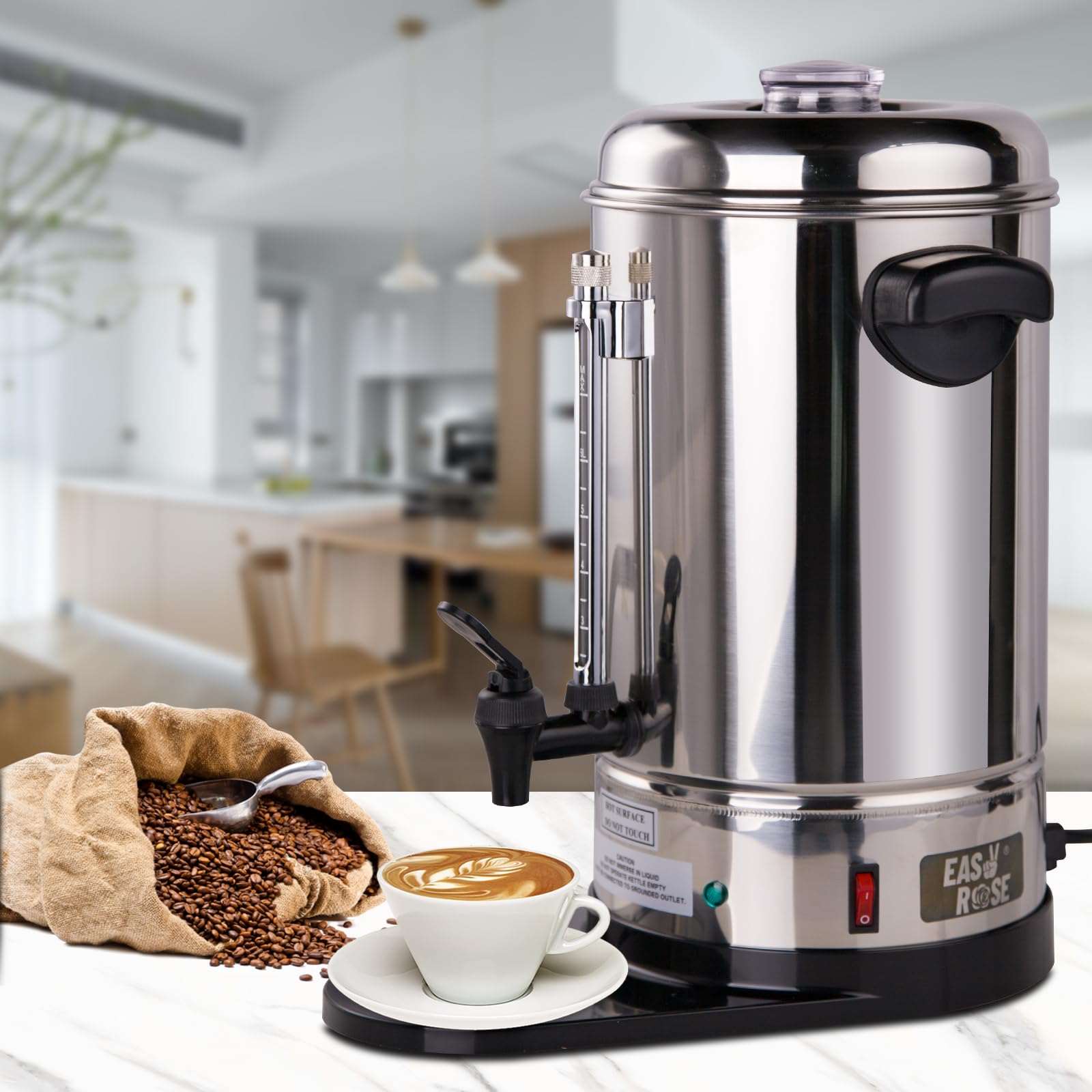 A relevant stock photo of coffee pot manufacturer in a typical setting.