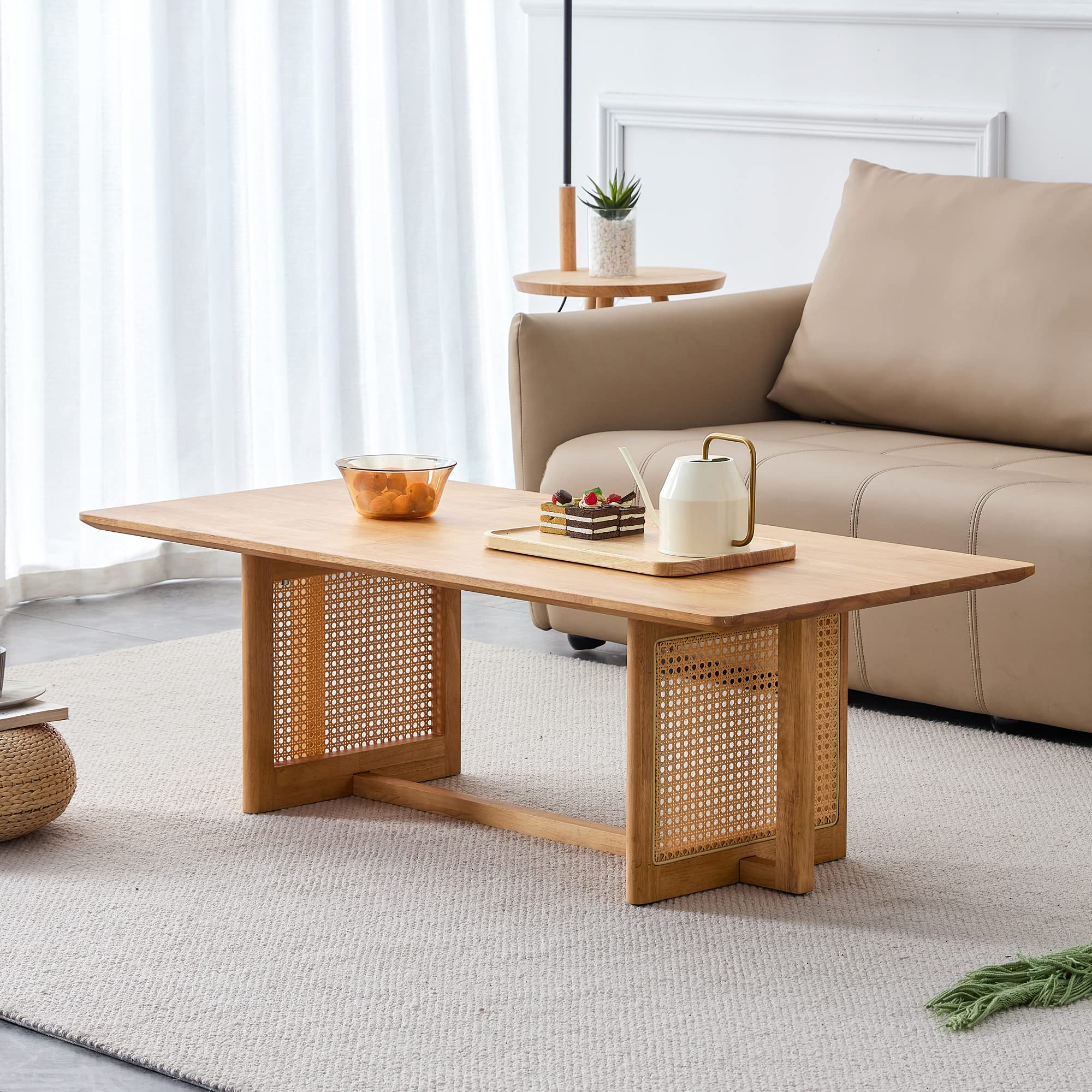 A relevant stock photo of coffee table china in a typical setting.