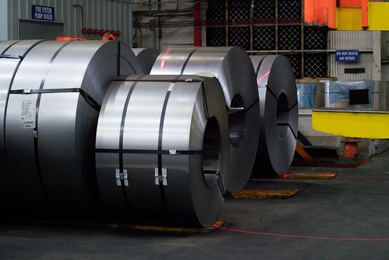 A relevant stock photo of cold rolled steel supplier in a typical setting.