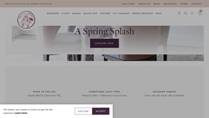 Coley Home | Custom Upholstered Furniture | Made in the USA - furniture from manufacturer