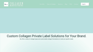 Collagen Private Label Manufacturing | B2B Supplier | Natural - collagen manufacturer