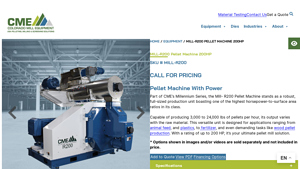 MILL-R200 Pellet Machine 200HP - Colorado Mill Equipment - pellet machine company