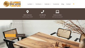 CO Lumber & Real Wood Furniture - unfinished furniture factory
