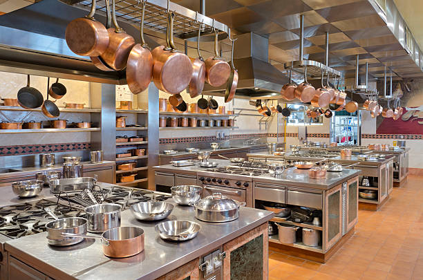 A relevant stock photo of commercial catering supplier in a typical setting.
