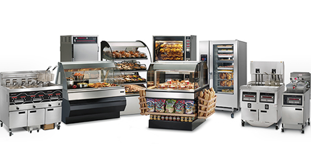 A relevant stock photo of commercial catering supplier in a typical setting.