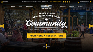 Community Beer Co.: Home - beer brewing factory