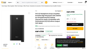 Portable High Resolution DAC Amplifier for Comoros | Ubuy - fiio q3 amplifier original manufacturer