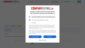 Beverage Manufacturing, Canadian Companies - CompanyListing.ca - drink manufacturer