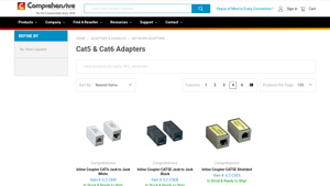 Cat5 & Cat6 Adapters - Comprehensive Connectivity Company - cat5 company
