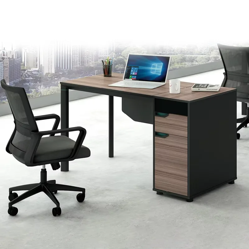A relevant stock photo of computer desk supplier in a typical setting.