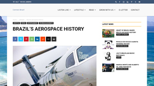 Brazil's Aerospace History - Connect Brazil - brazil plane manufacturer