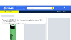 Panasonic NCR18650B Non-standard battery (rechargeable) 18650 ... - ncr18650b bulk